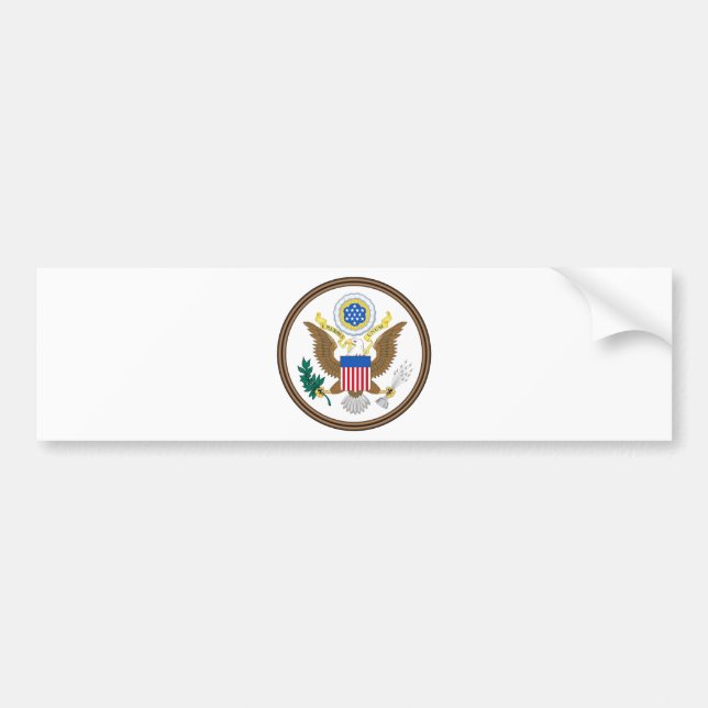 US Great Seal Obverse Bumper Sticker (Front)