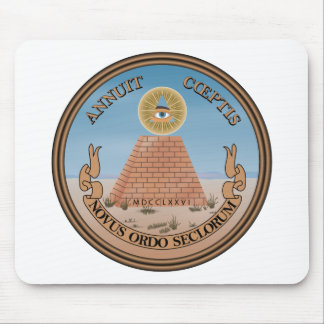 US Great Seal Reverse Official Coat Of Arms Mouse Pad