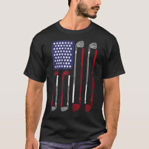 US Ice Hockey USA Practice Flag American Women Men T-Shirt