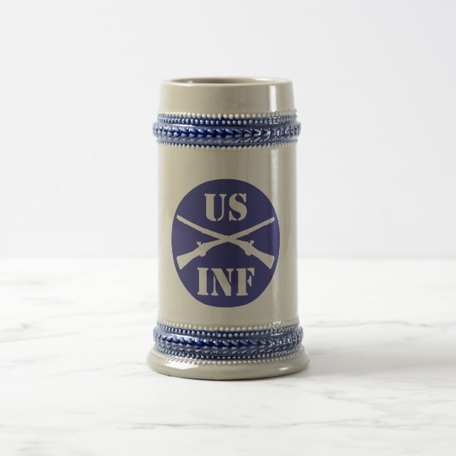 US Infantry Beer Stein (Center)
