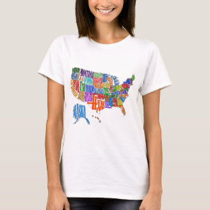 US MAP T-Shirt