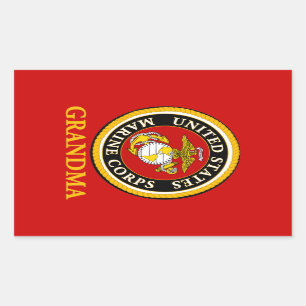 US Marine Official Seal - Grandma