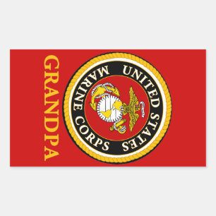 US Marine Official Seal - Grandpa