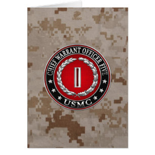 US Marines: Chief Warrant Five (USMC CWO-5) [3D]
