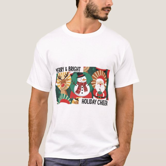 🎄👕 US Market Favorite · Christmas T-shirt Printi (Front)