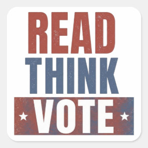 US Midterms Square Sticker