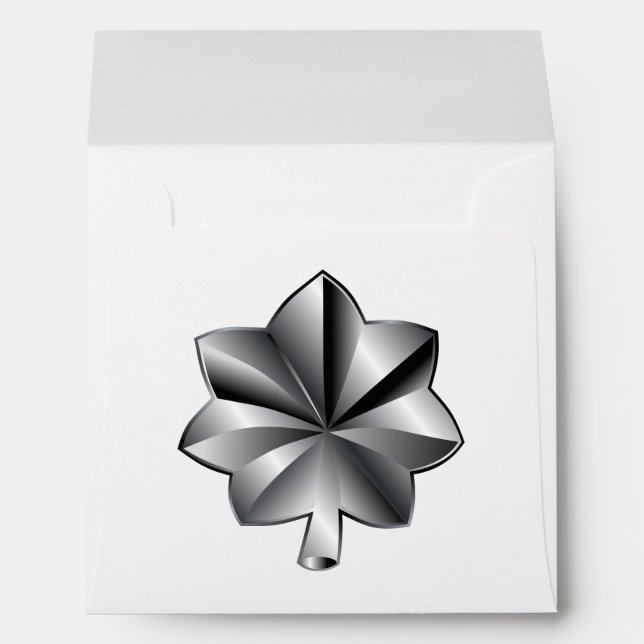 US Military Rank - Lieutenant Colonel Envelope (Back (Bottom))