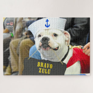 US MILITARY SERVICE DOG (20x30 inch) Jigsaw Puzzle