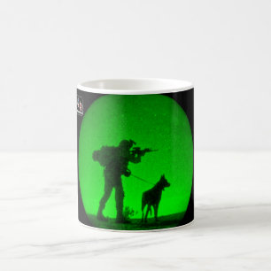 US MILITARY WORKING DOG COFFEE MUG