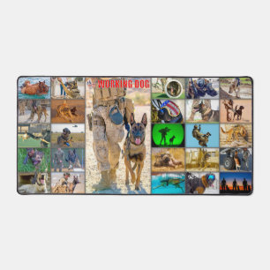 US MILITARY WORKING DOG DESK MAT