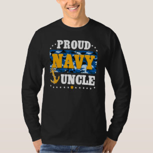 US Na vy Proud Uncle Proud US Na vy Uncle For Fat T-Shirt