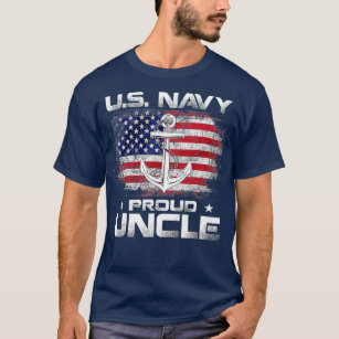 US Na vy Proud Uncle  Proud US Na vy Uncle For Vet T-Shirt