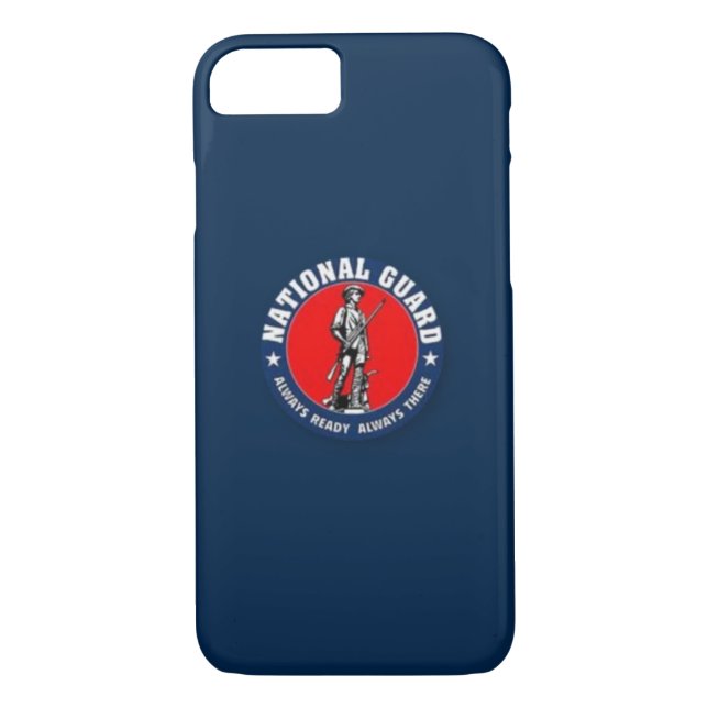 US National Guard Emblem iPhone 7 Case (Back)