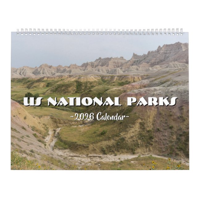 US National Park Calendar (2026) (Cover)