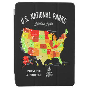 US National Parks Is Great Hiking Place iPad Air Cover