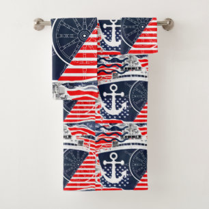US Navy Bath Towel Set