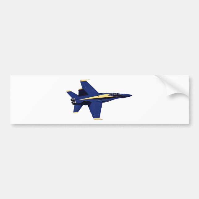 US NAVY Blue Angels In Flight at Fleet Week Bumper Sticker (Front)