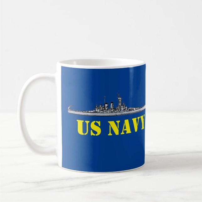 US NAVY COFFEE MUG (Left)