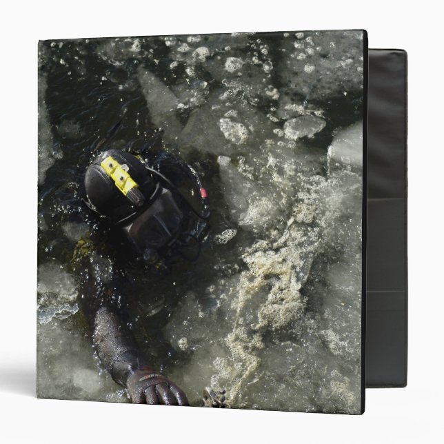 US Navy Diver Binder (Front/Inside)