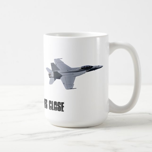 US Navy F-18 Super Hornet Mug (Right)