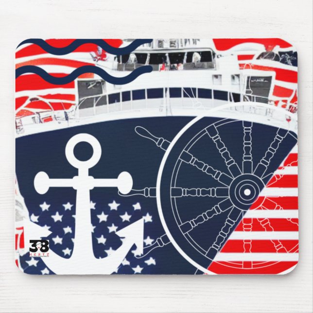 US Navy Mouse Pad (Front)