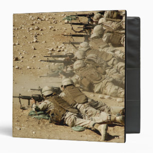 US Navy Seabees fire M-4 and M-16A2 rifles Binder