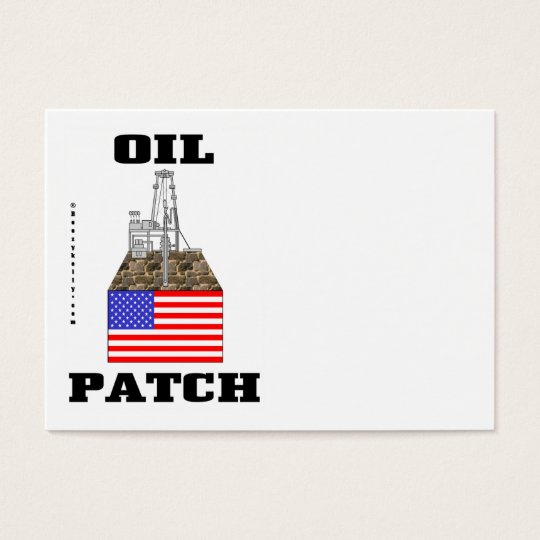 US Oil Patch,Business Cards,Oil,Rig,Oilman Business Card
