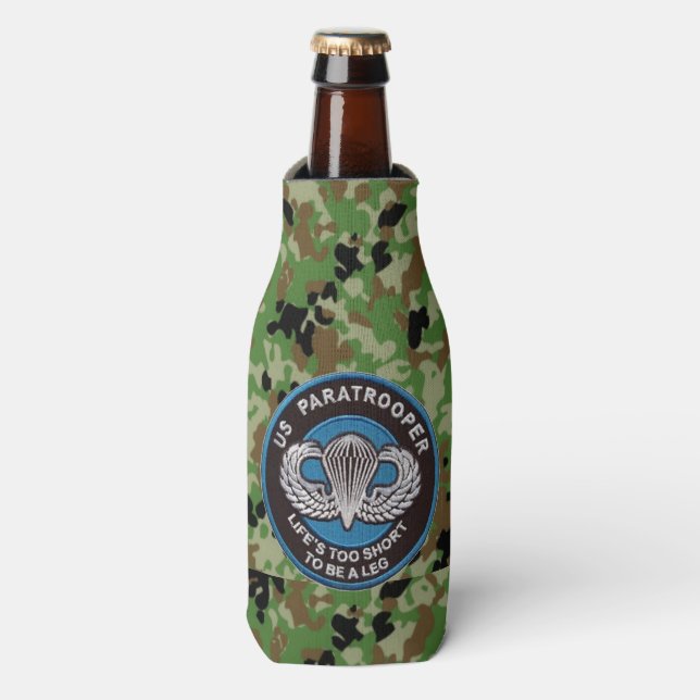 US PARATROOPER BOTTLE COOLER (Bottle Front)