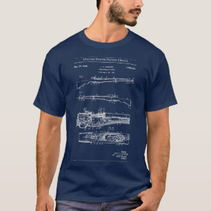 US Patent M1 Garand Rifle T-Shirt