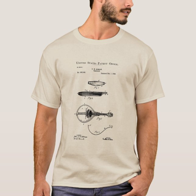 US Patent - Mandolin T-Shirt (Front)