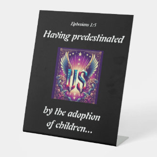 US PEDESTAL SIGN