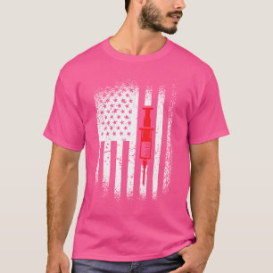 Us Phlebotomic Nurse Anesthesiologist Doctor T-Shirt