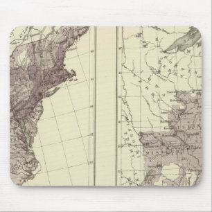 US Population 1830-1840 Mouse Pad