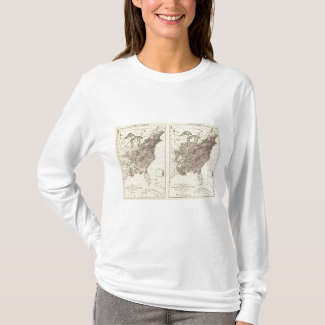 US Population 1830-1840 T-Shirt (Front)