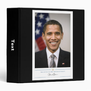 US President Elect Barack Obama  Binder