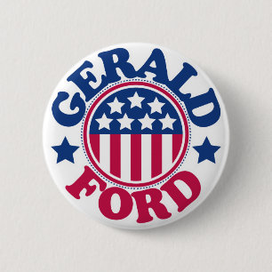 US President Gerald Ford 2 Inch Round Button