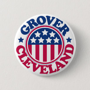 US President Grover Cleveland 2 Inch Round Button