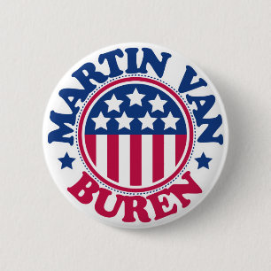 US President Martin Van Buren 2 Inch Round Button
