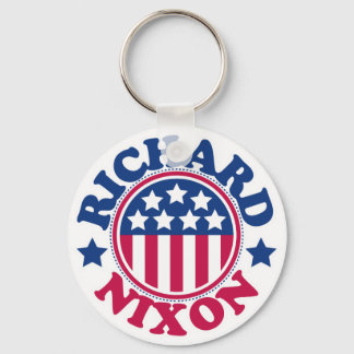 US President Richard Nixon Keychain