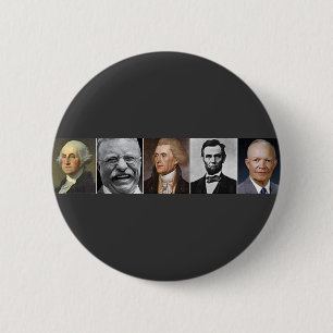 US Presidents 2 Inch Round Button