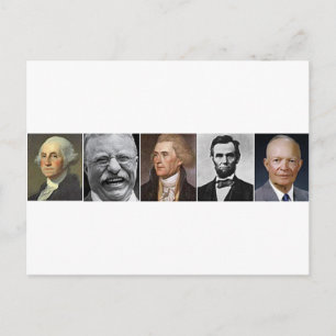US Presidents Postcard