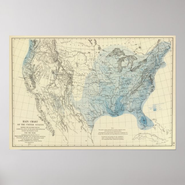 US Rain Chart (Front)