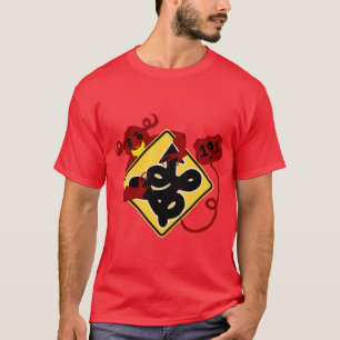 US Route 191 Devils Highway Oversized T-Shirt