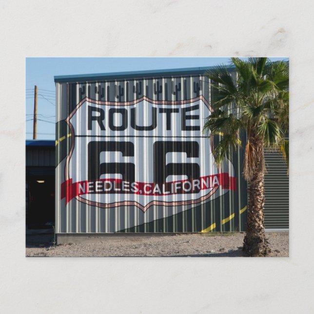 US Route 66 Travel Needles California  Postcard (Front)