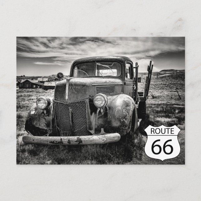 US Route 66 Travel Postcard (Front)