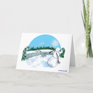 US Snowpen Thank You Card