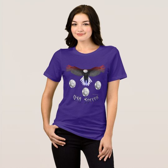 US Soccer Eagle Ladies Relaxed Fit T-Shirt