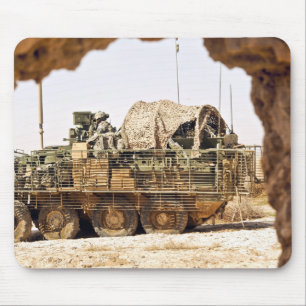 US Soldiers conduct a combat patrol in Afghanis Mouse Pad