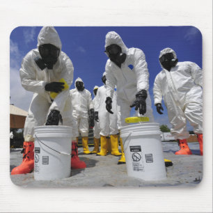 US Soldiers from the 457th Chemical Battalion Mouse Pad