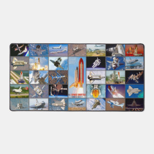 US SPACE SHUTTLE 1981-2011 “MONTAGE” DESK MAT